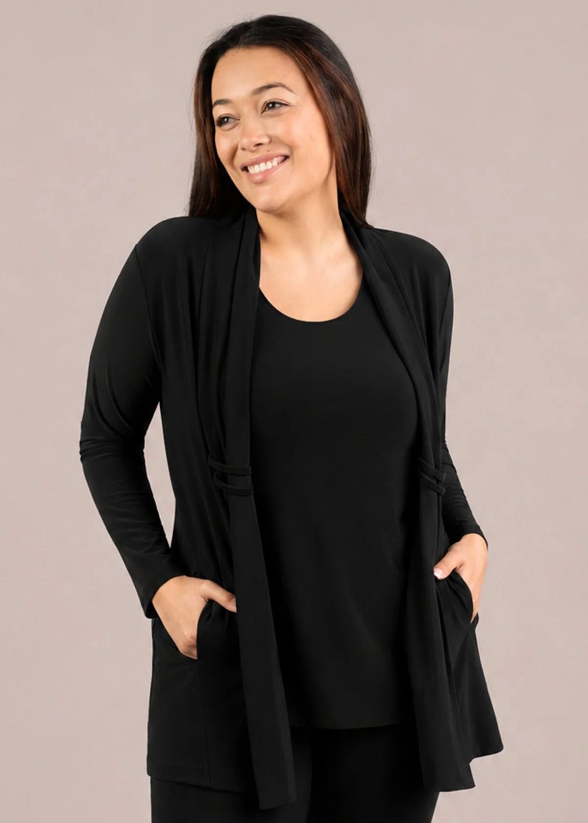Sympli - Double Loop Cardigan