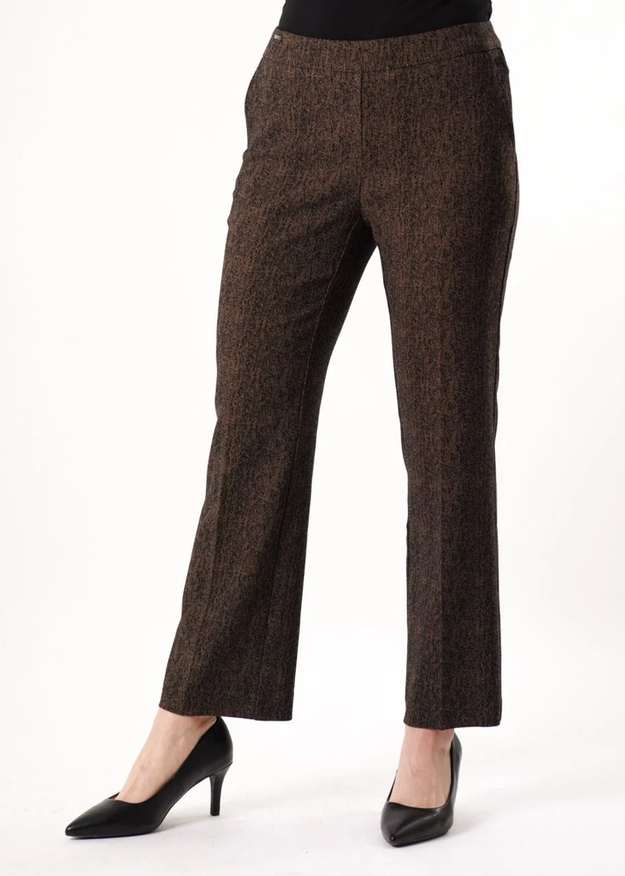 Lisette - Tiger's Eye Jacquard Pant