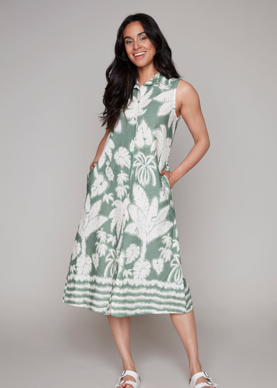 Compli K - Botanical Midi Dress - SALE
