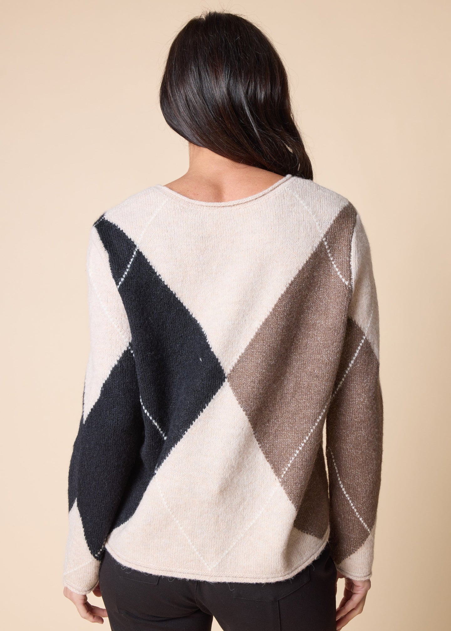 Habitat - Alpine Argyle Pullover