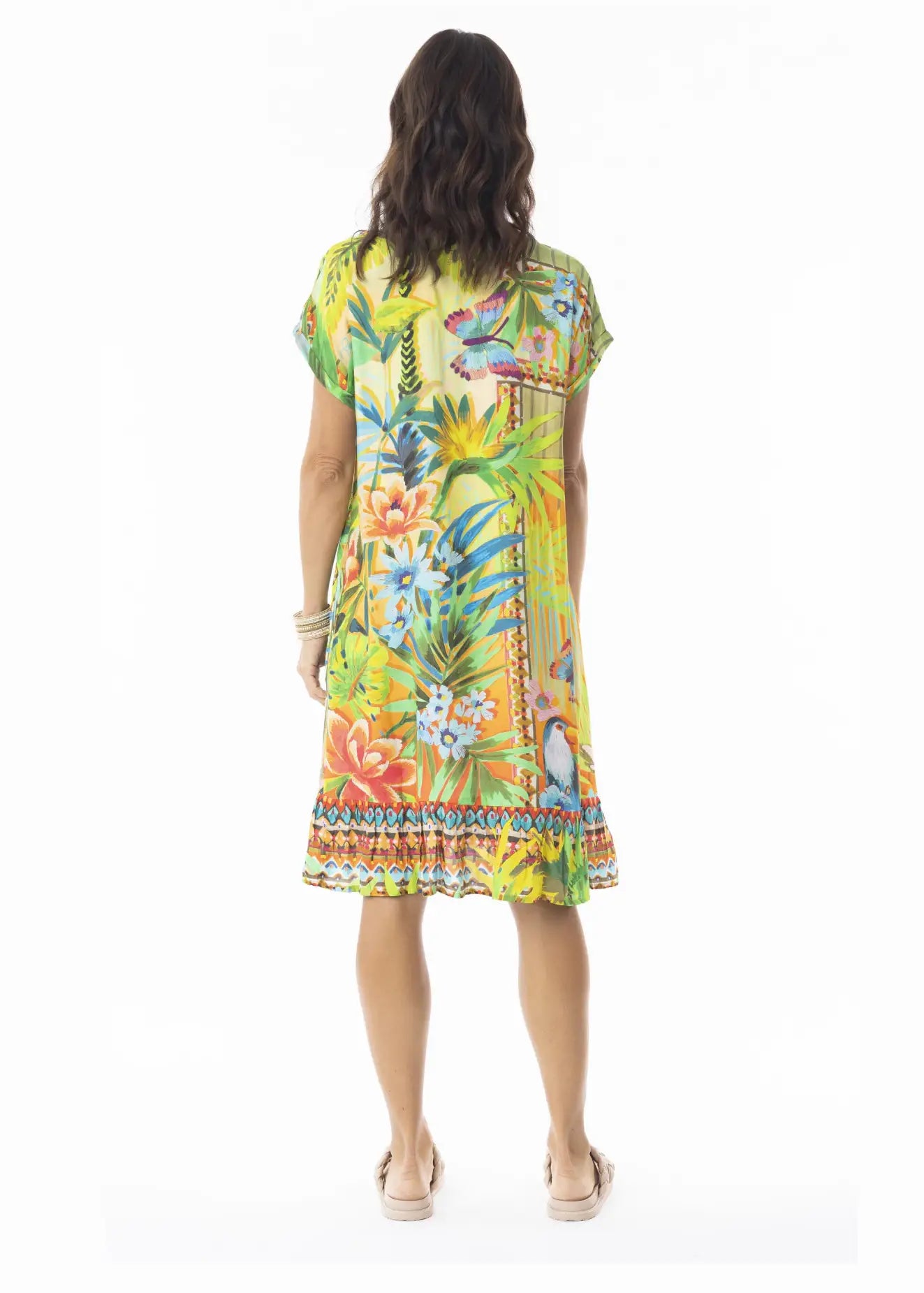 Escape by Orientique  - Georgia Print Dress
