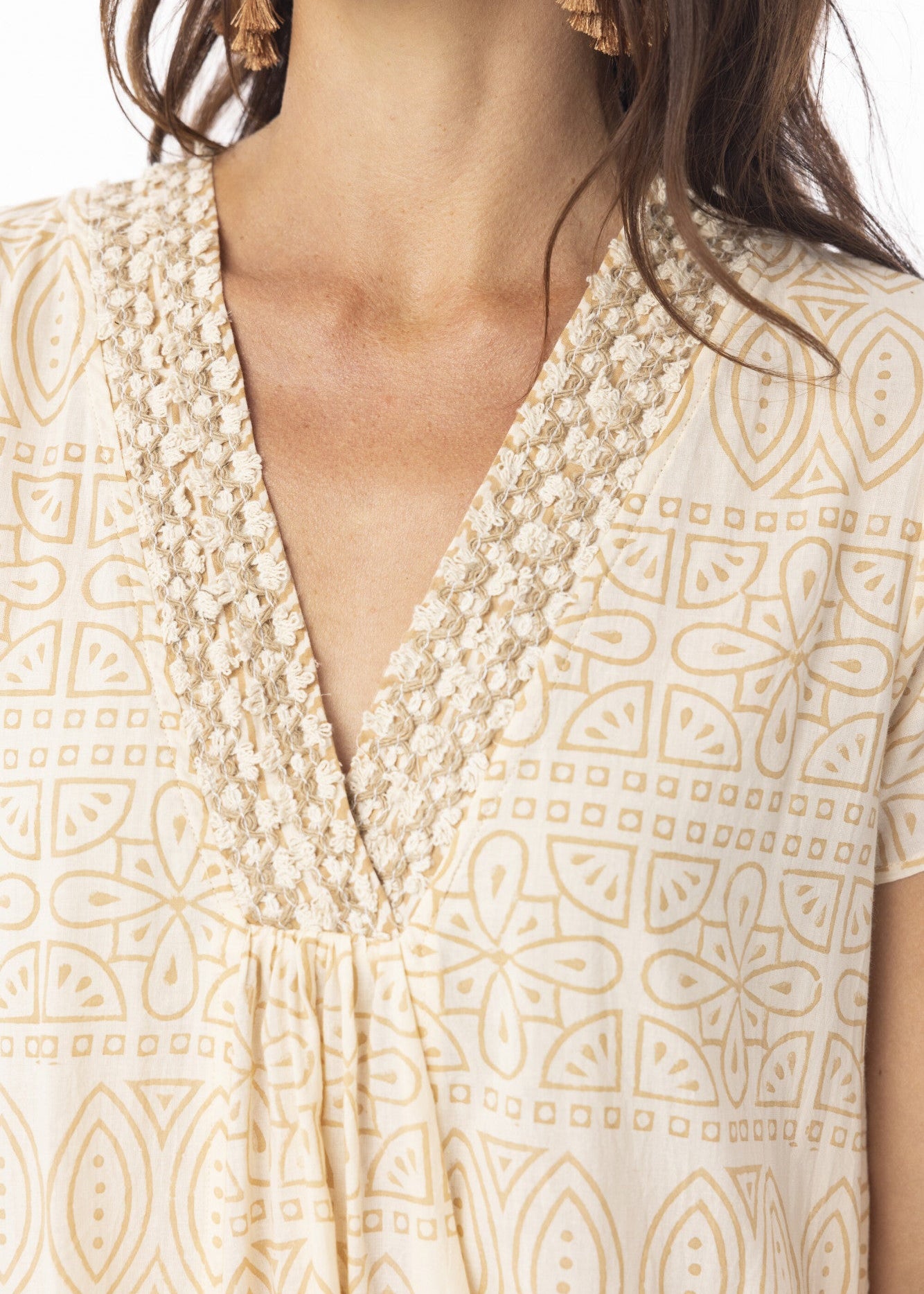 Escape by Orientique - Veronica Cap Sleeve Dress