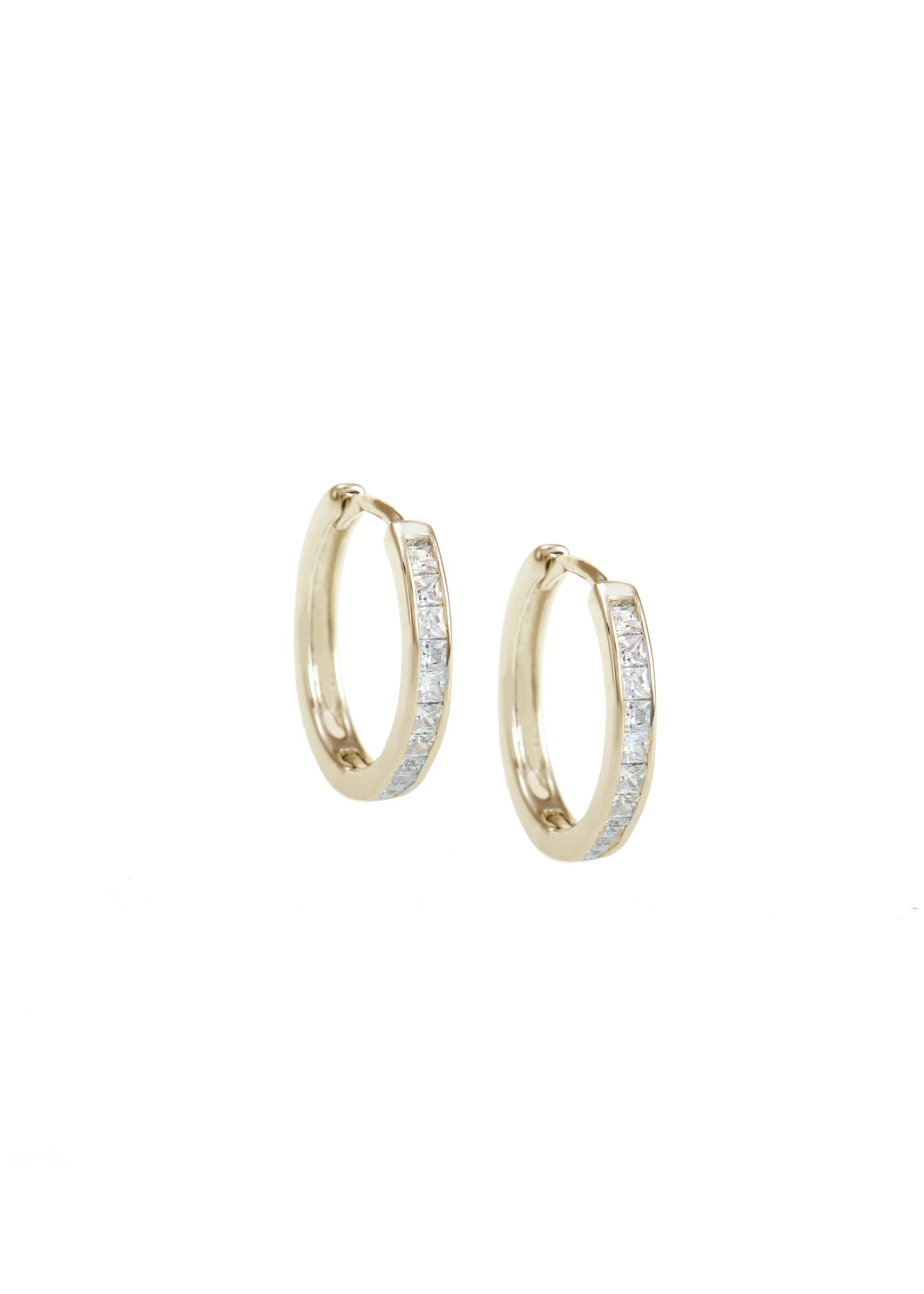 Merx - Perla Gold Hoop Earrings