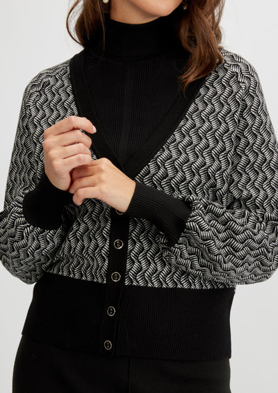 Emproved - Pattern Knit Cardigan