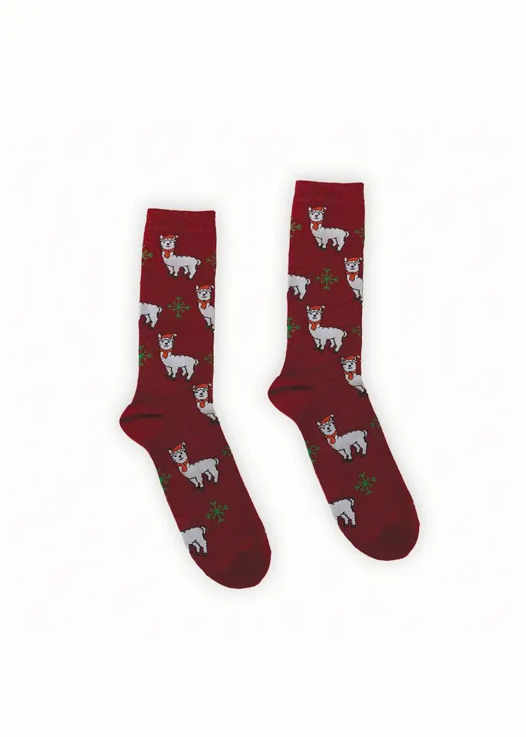 Pokoloko - Alpaca Festive Socks
