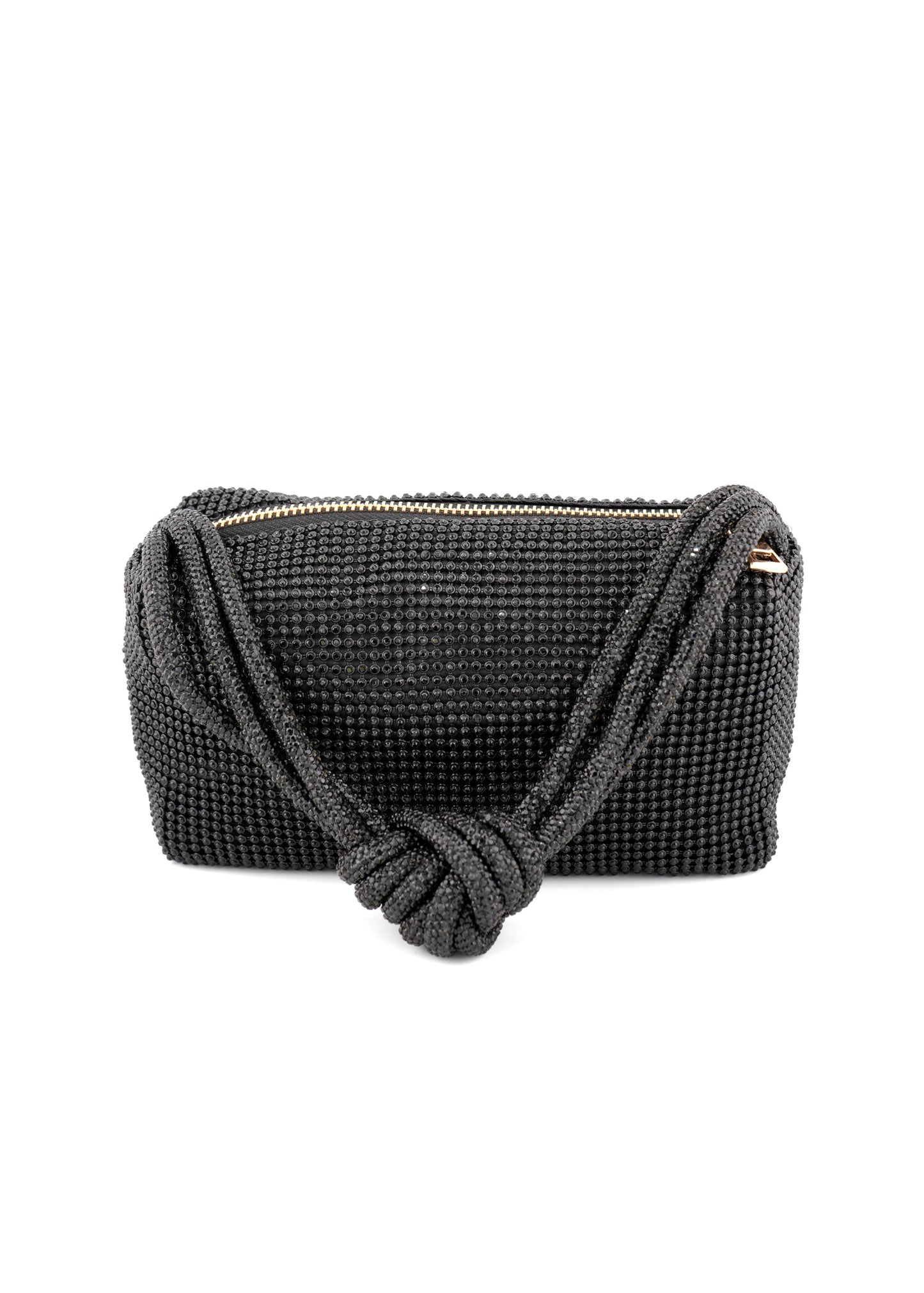 Inzi - Three Strands Metal Knot Small Bag