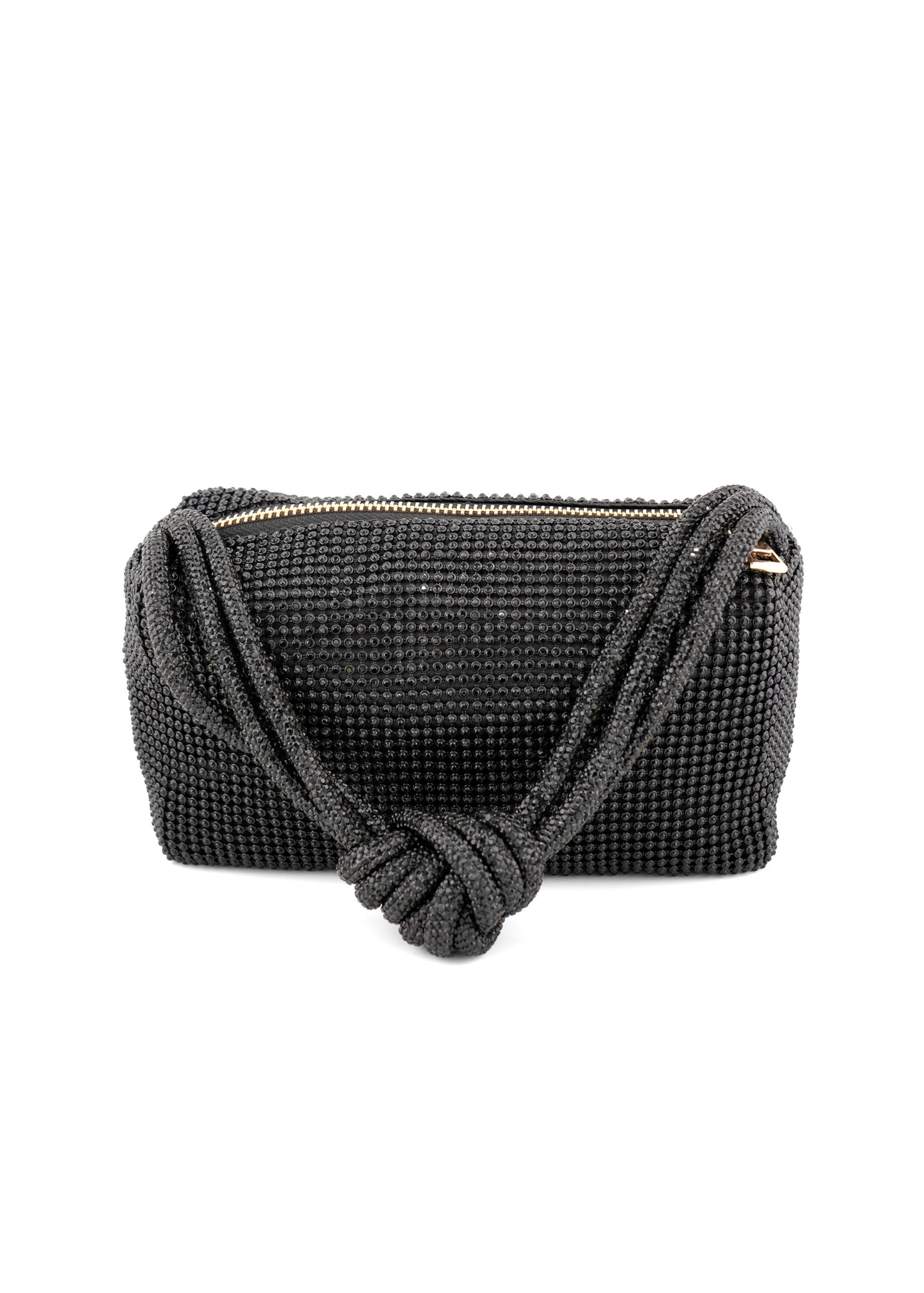 Inzi - Three Strands Metal Knot Small Bag