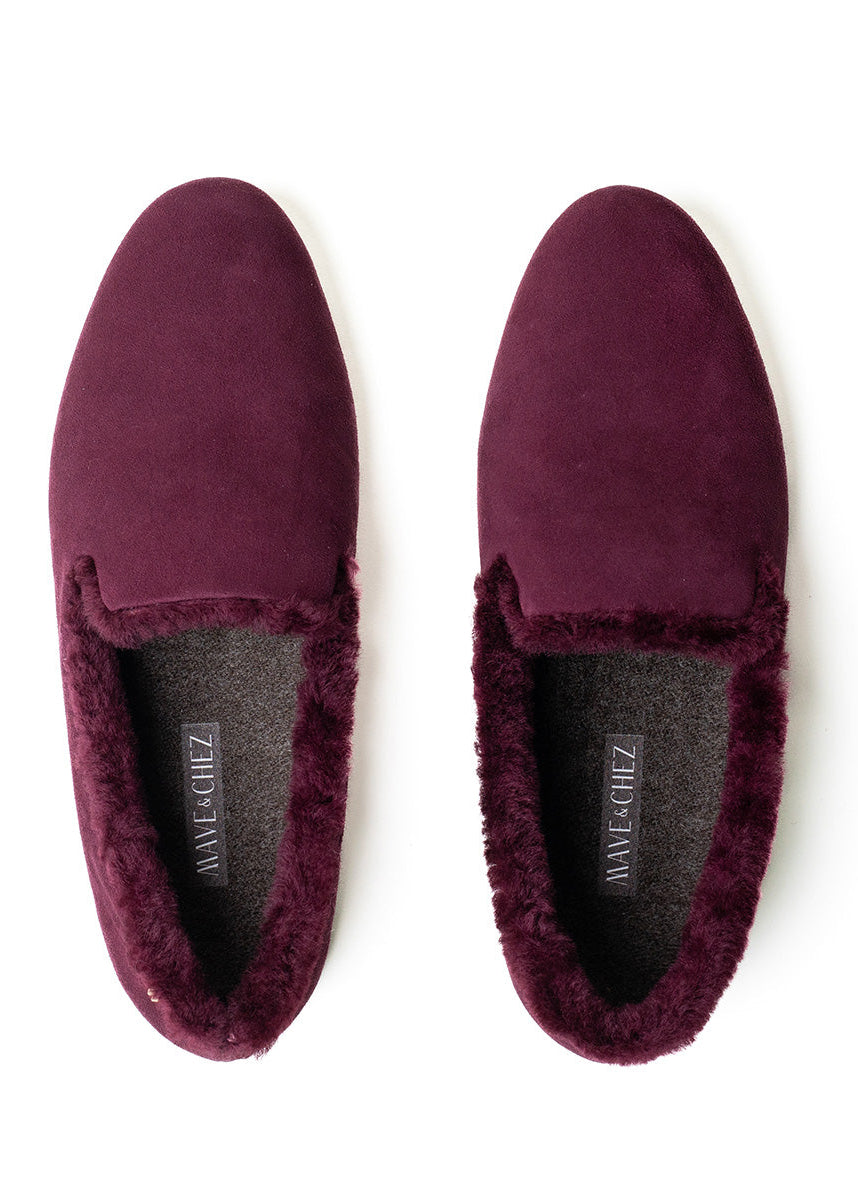 Bordeaux Suede