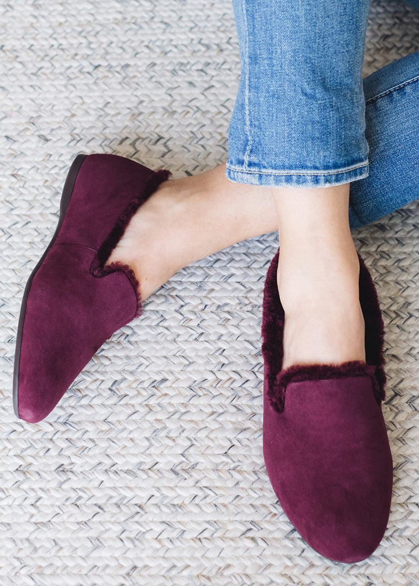 Bordeaux Suede