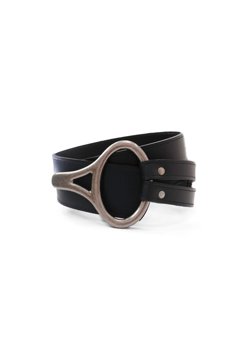 Landes - Wide Leather Waist Belt