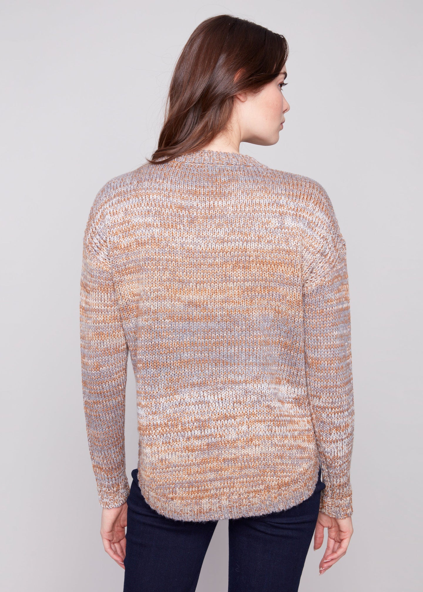 Charlie B - Sweater with Removable Scarf - SALE