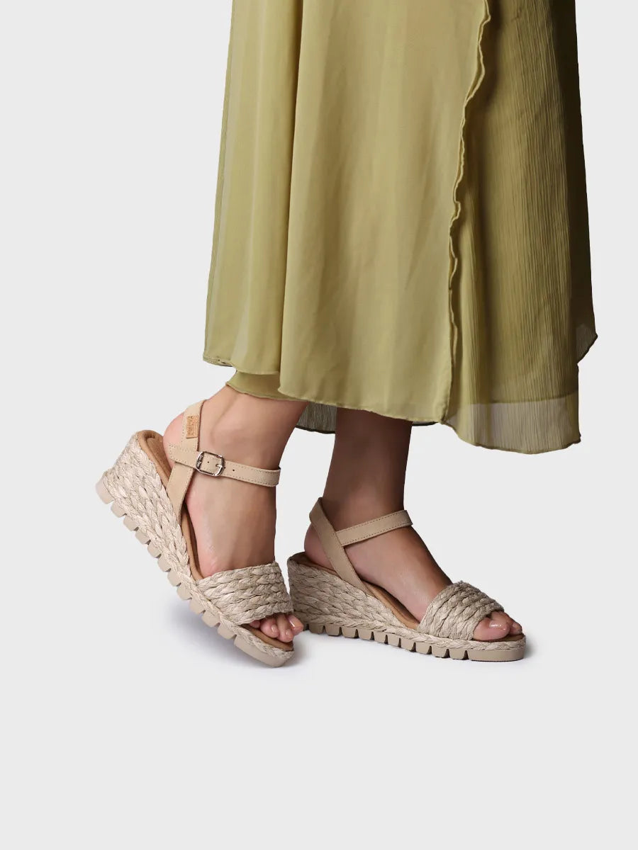 Toni Pons - Calma Braided Jute Wedge Sandal