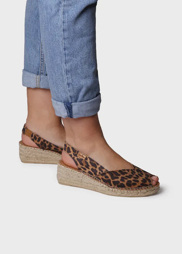 Toni Pons - Bernia Mid Heel Espadrille Printed