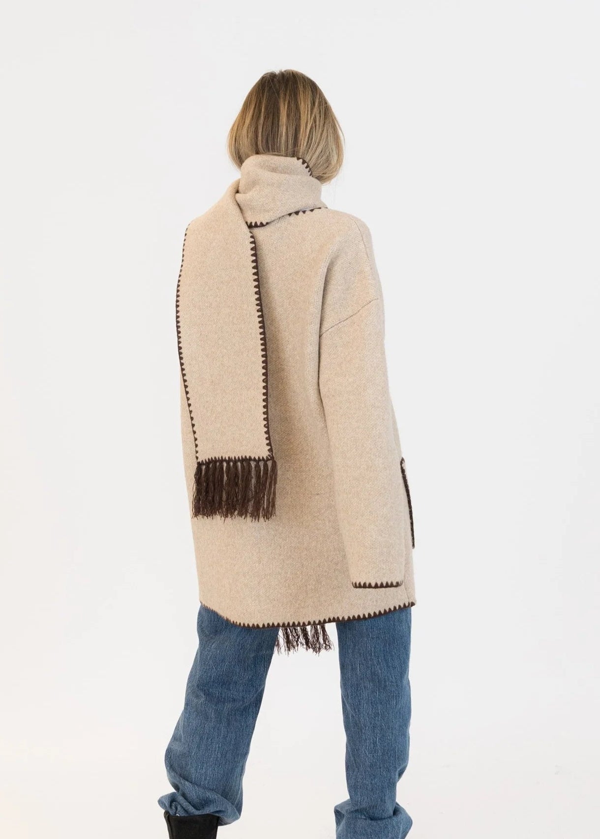 Lyla + Luxe - Delaney Cardigan with Scarf