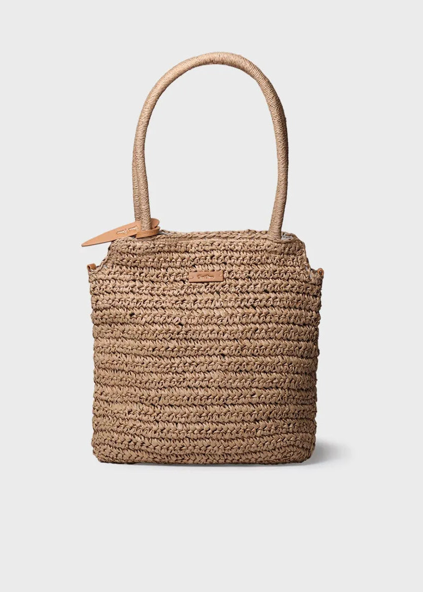 Toni Pons - Dorothy Paper Raffia Bag with Removable Strap
