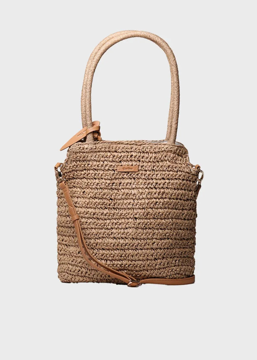 Toni Pons - Dorothy Paper Raffia Bag with Removable Strap