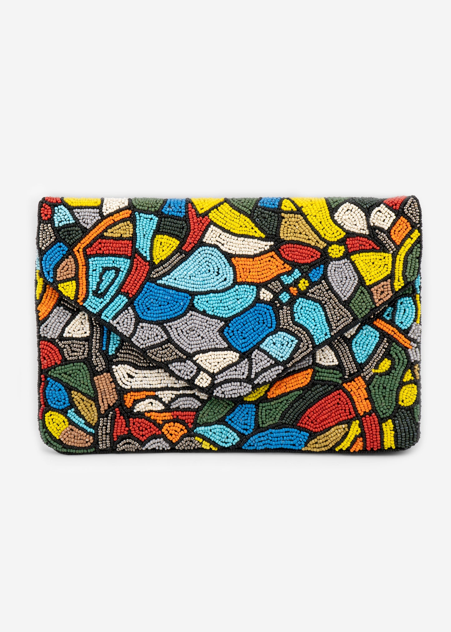 LCD - Mosaic Beaded Clutch Bag