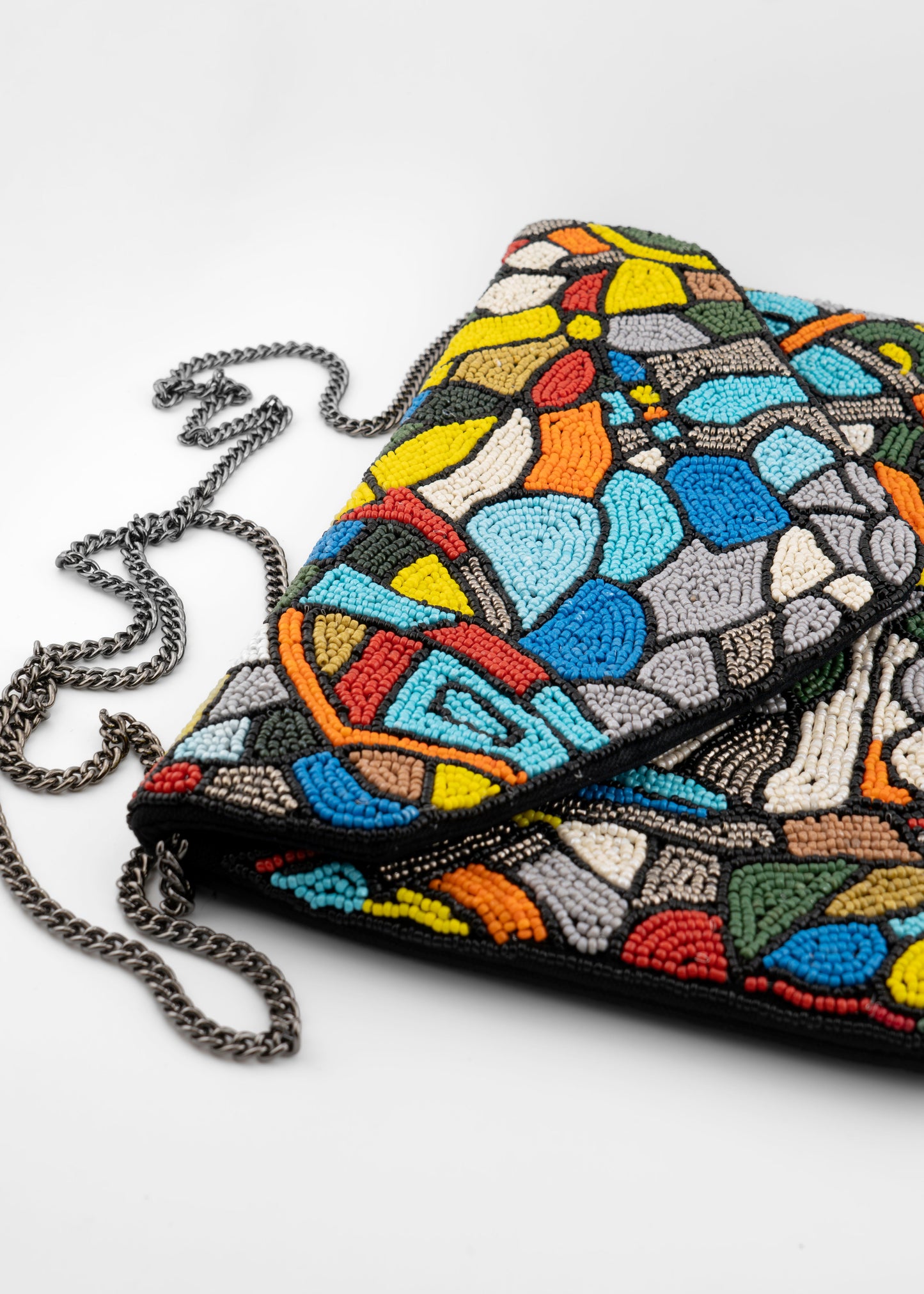 LCD - Mosaic Beaded Clutch Bag