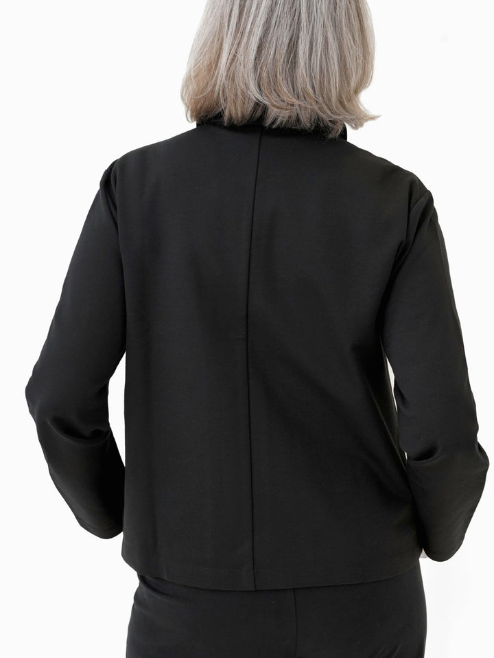 Eileen Fisher - Classic Collar Zip Up Jacket