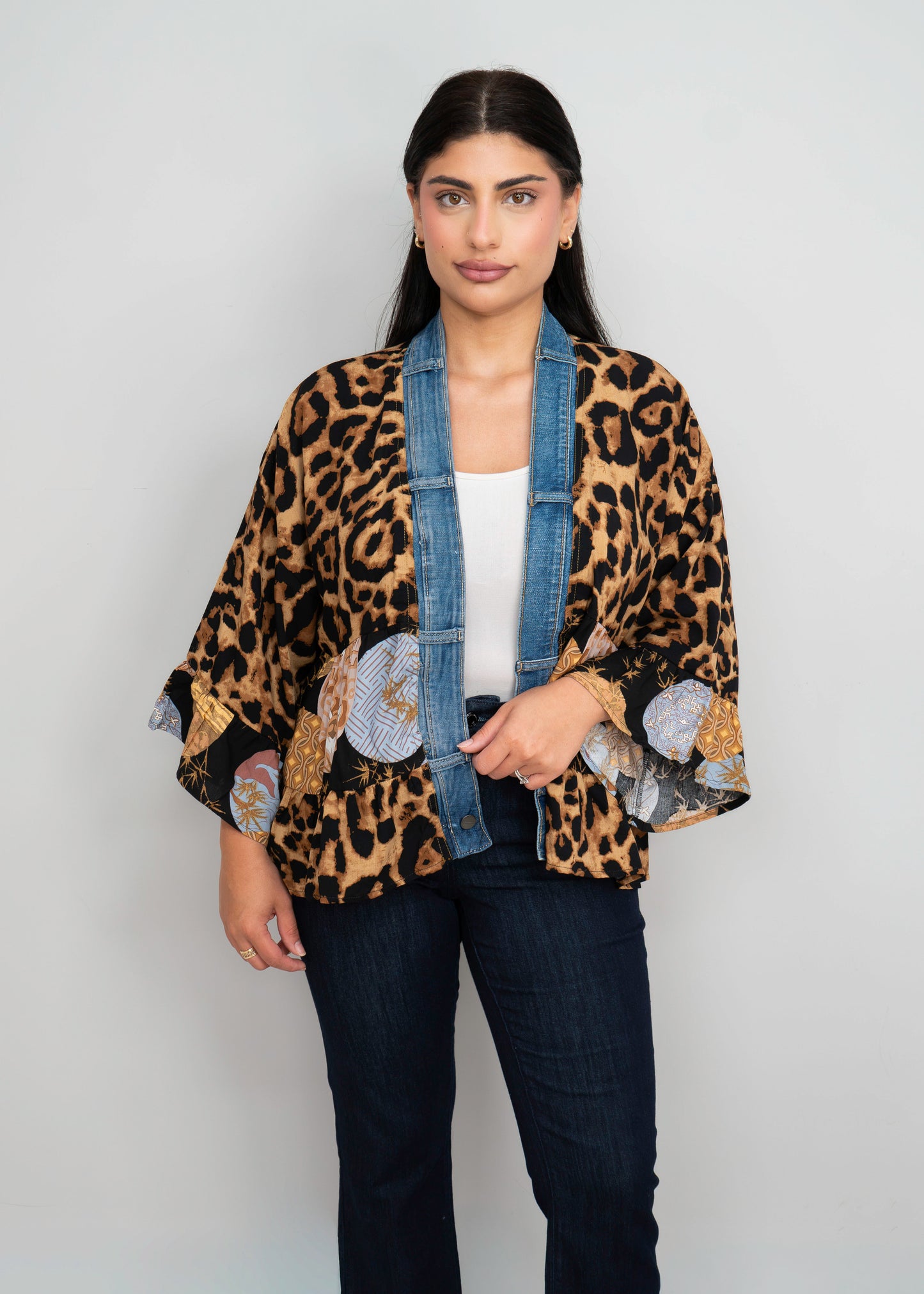 Shannon Passero - Tiffany Cardigan Vintage Animal Print