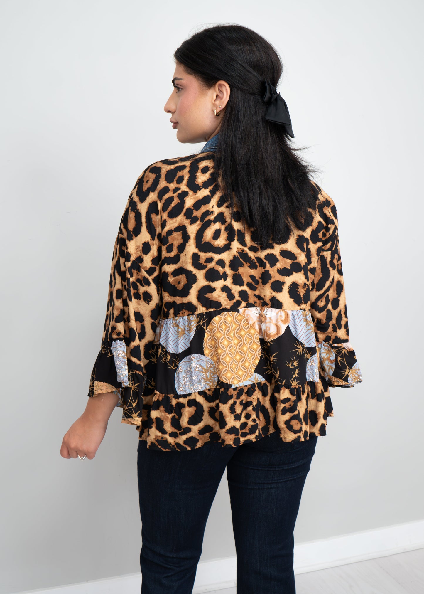 Shannon Passero - Tiffany Cardigan Vintage Animal Print