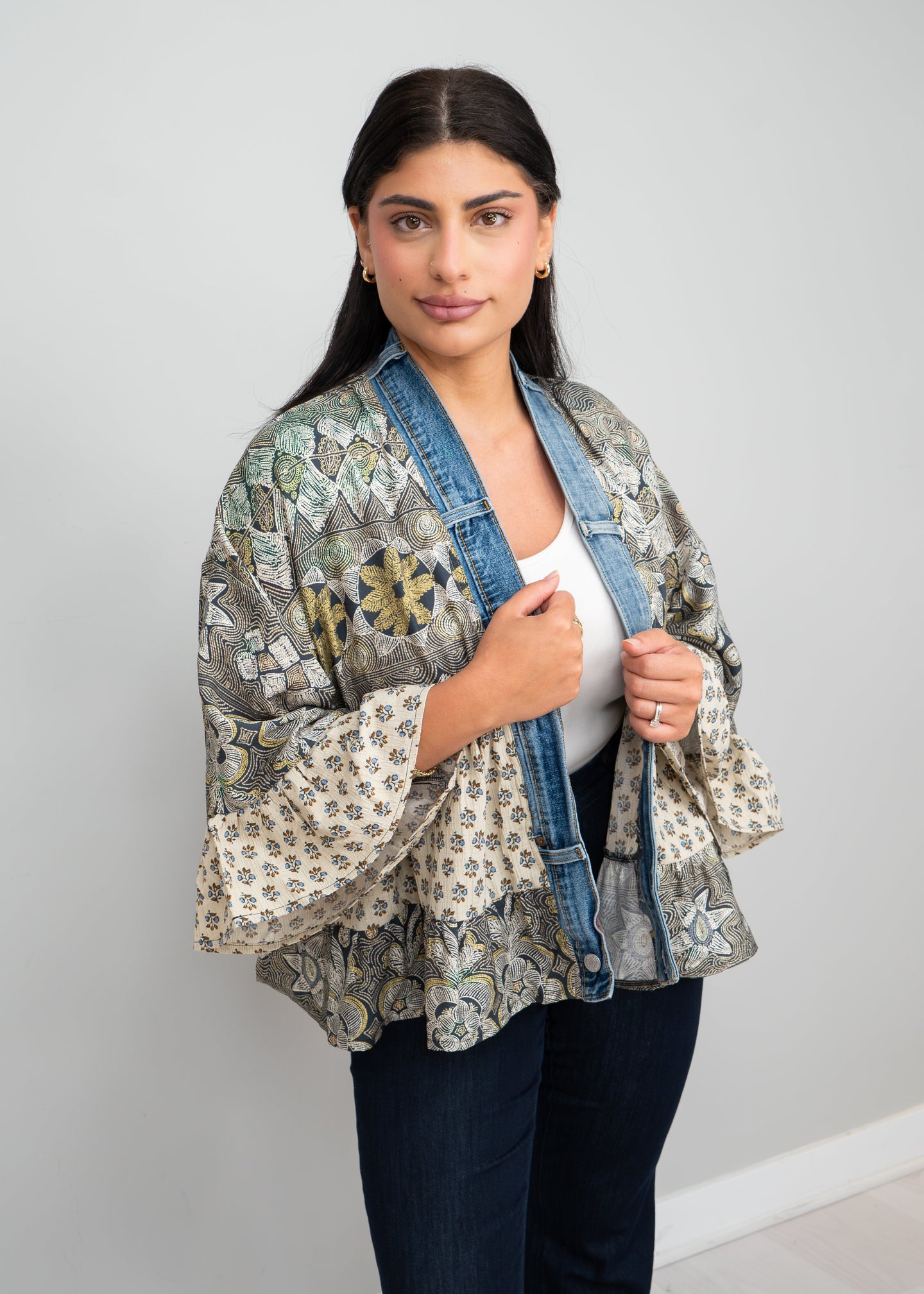 Shannon Passero - Tiffany Cardigan Soul Flower Mix Print