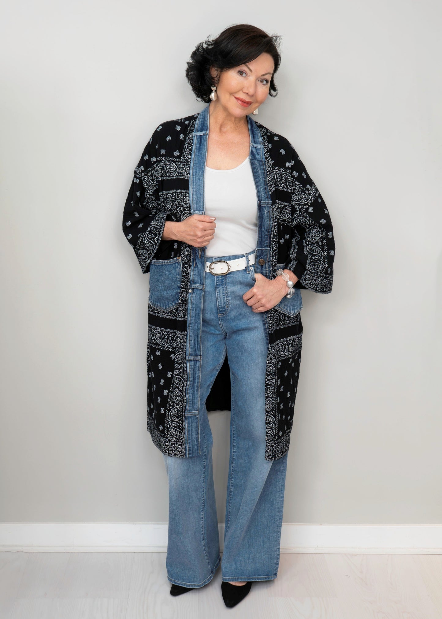 Shannon Passero - Bandana Long Cardigan