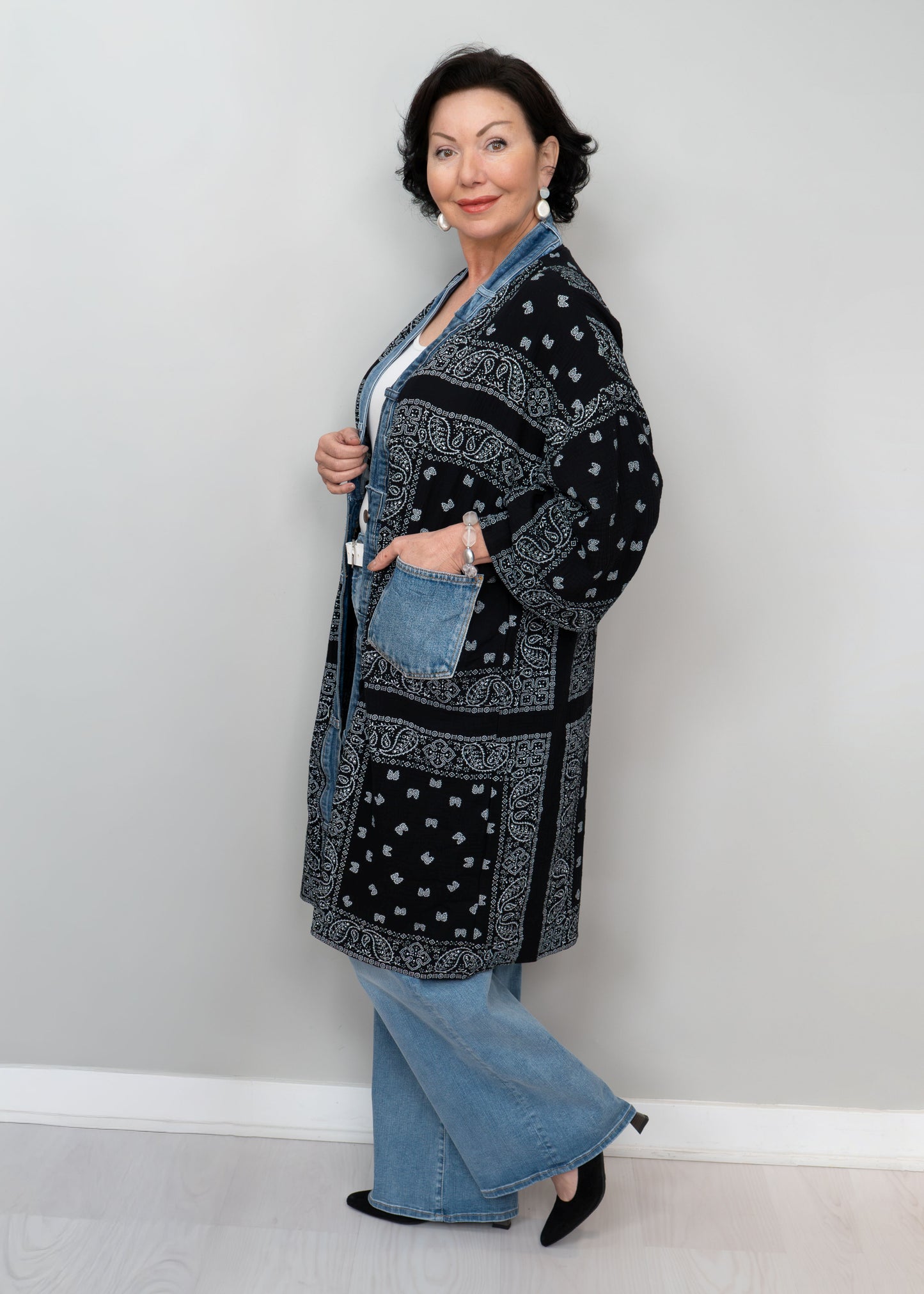 Shannon Passero - Bandana Long Cardigan