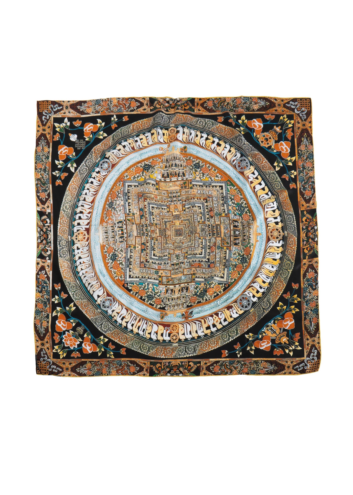 Tom & Eva - Imperial Medallion Silk Scarf