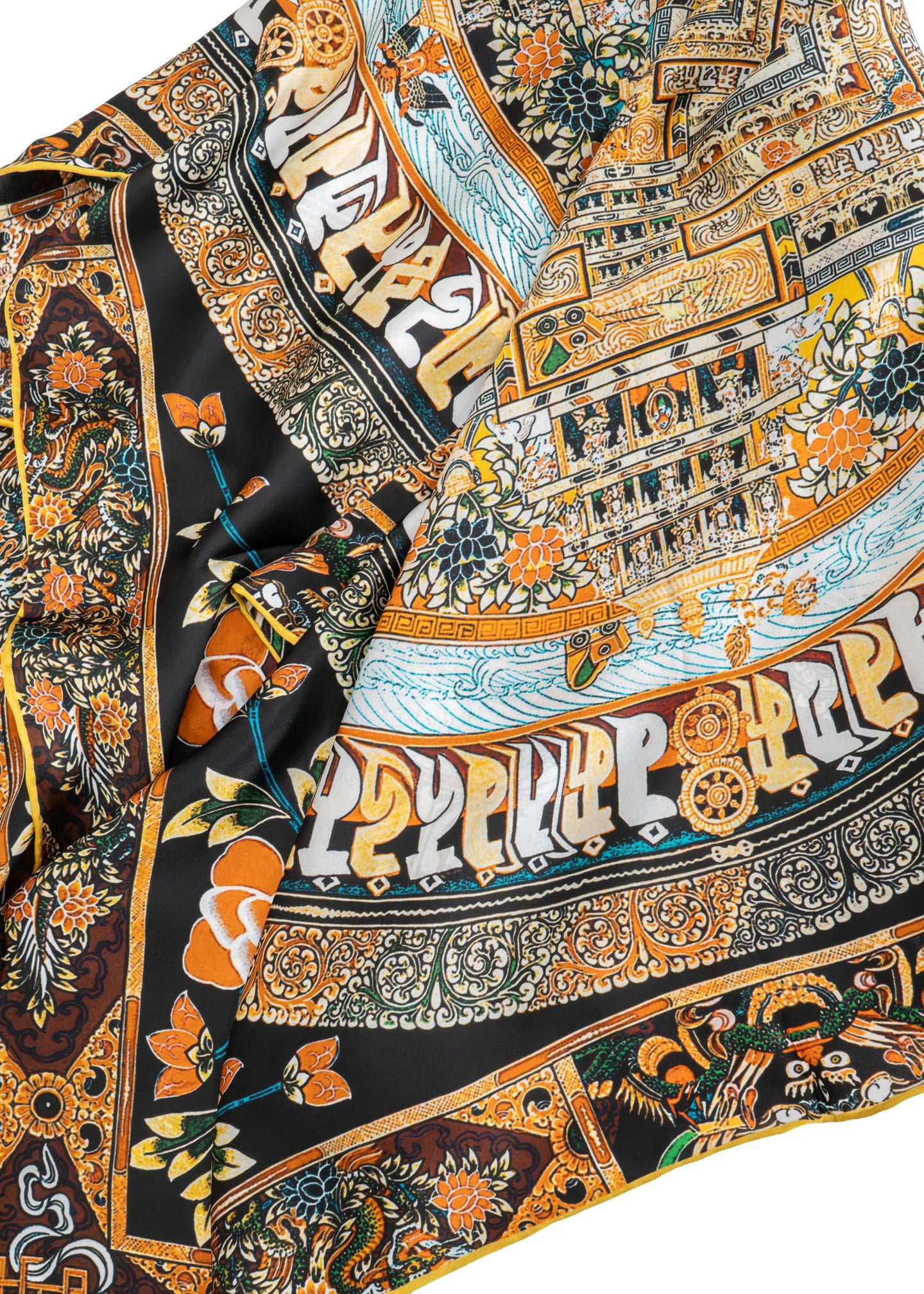 Tom & Eva - Imperial Medallion Silk Scarf