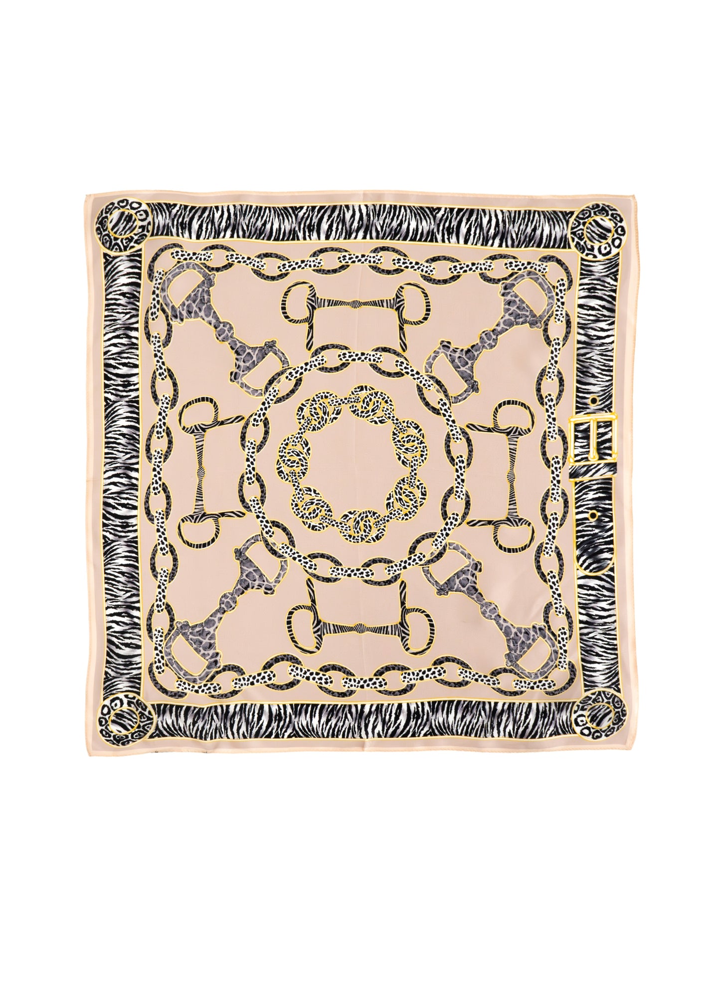Tom & Eva - Wild Chain Silk Neckerchief