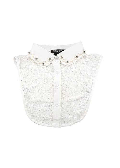 Tom & Eva - Lace and Pearl Dickie