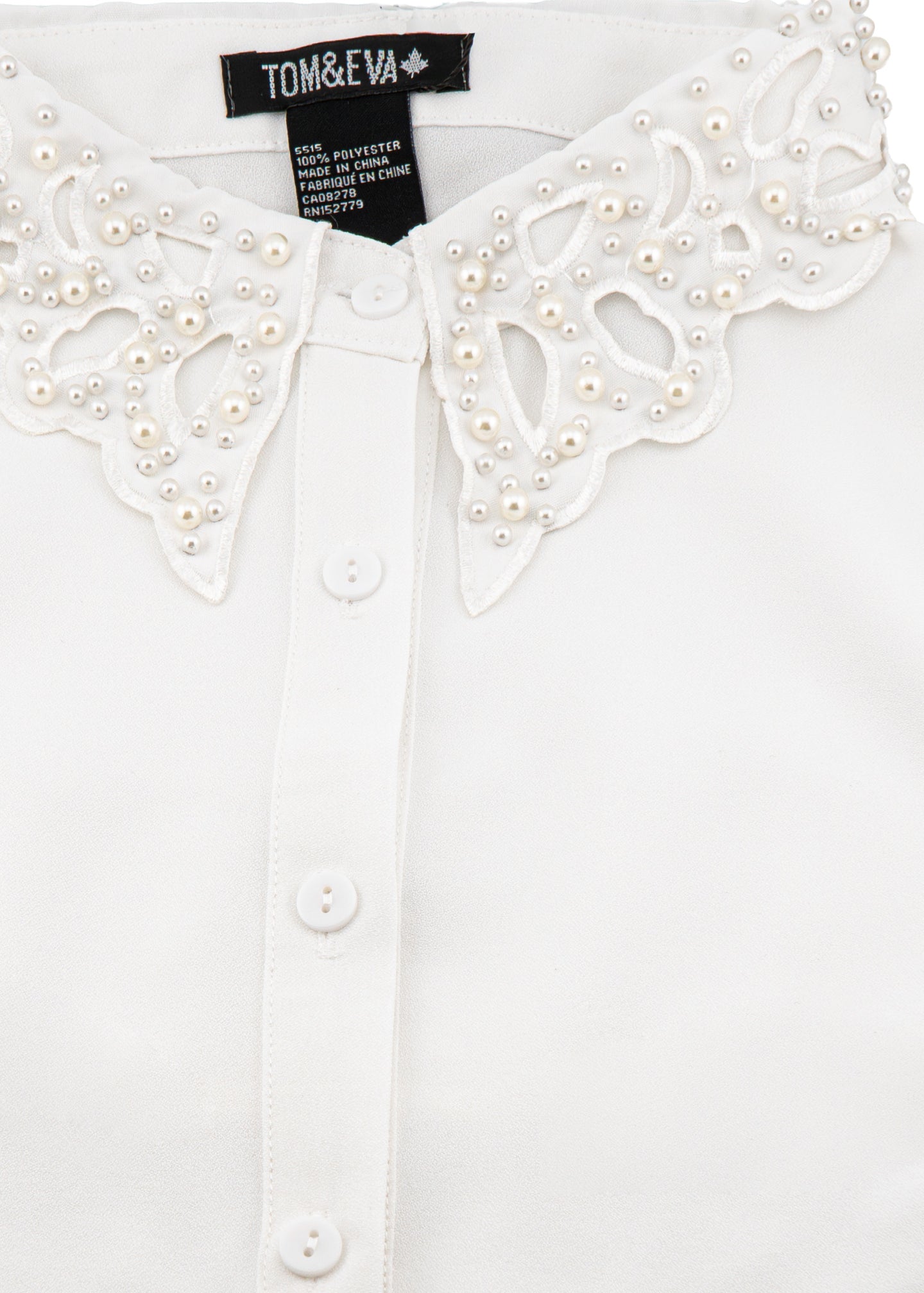 Tom & Eva - Pearl Cutout Dickie