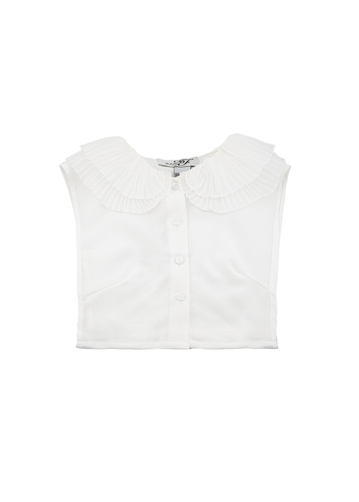 Difirenze - Ruffle Collar Dickie