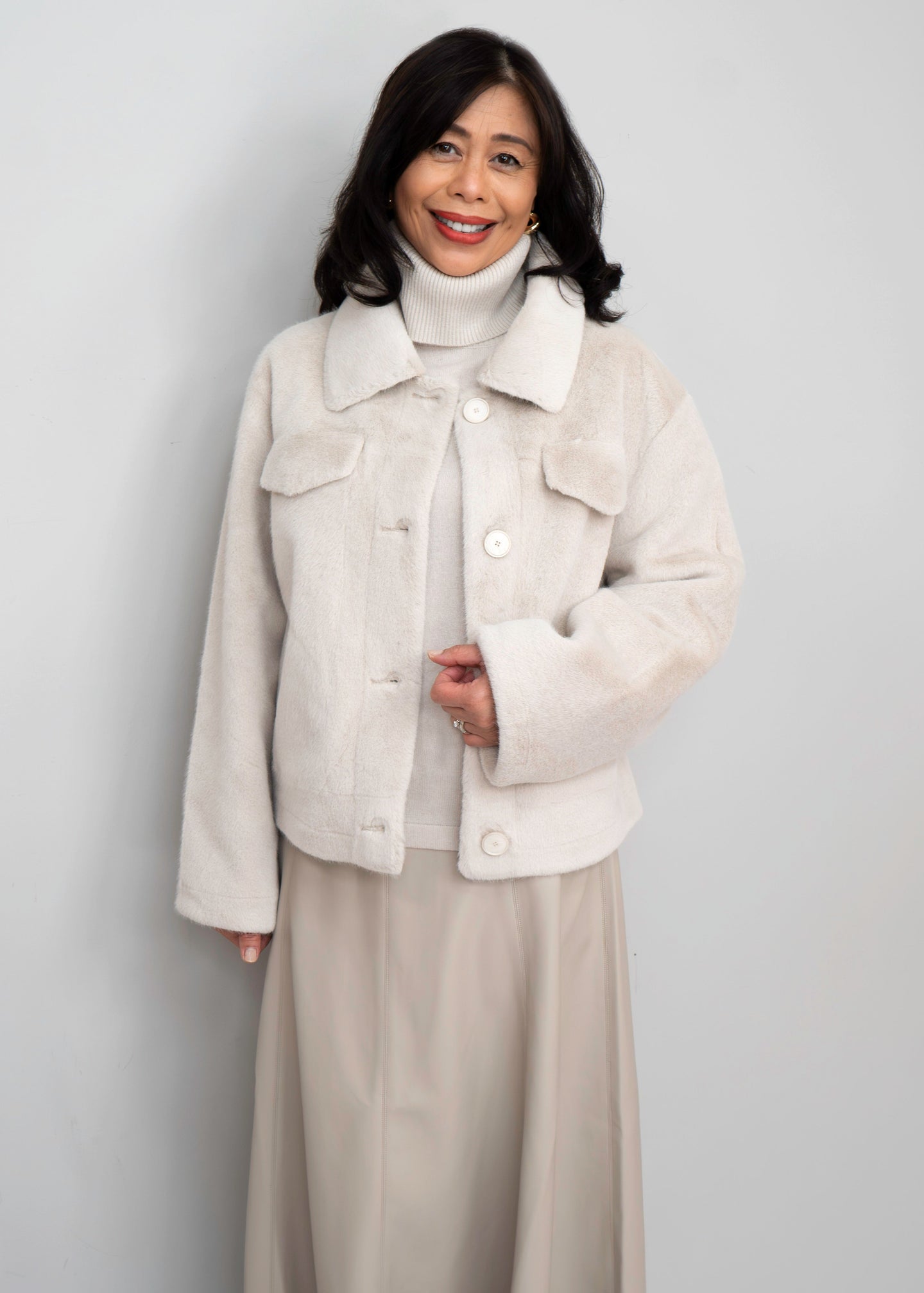 Herzens - Julia Faux Fur Jacket