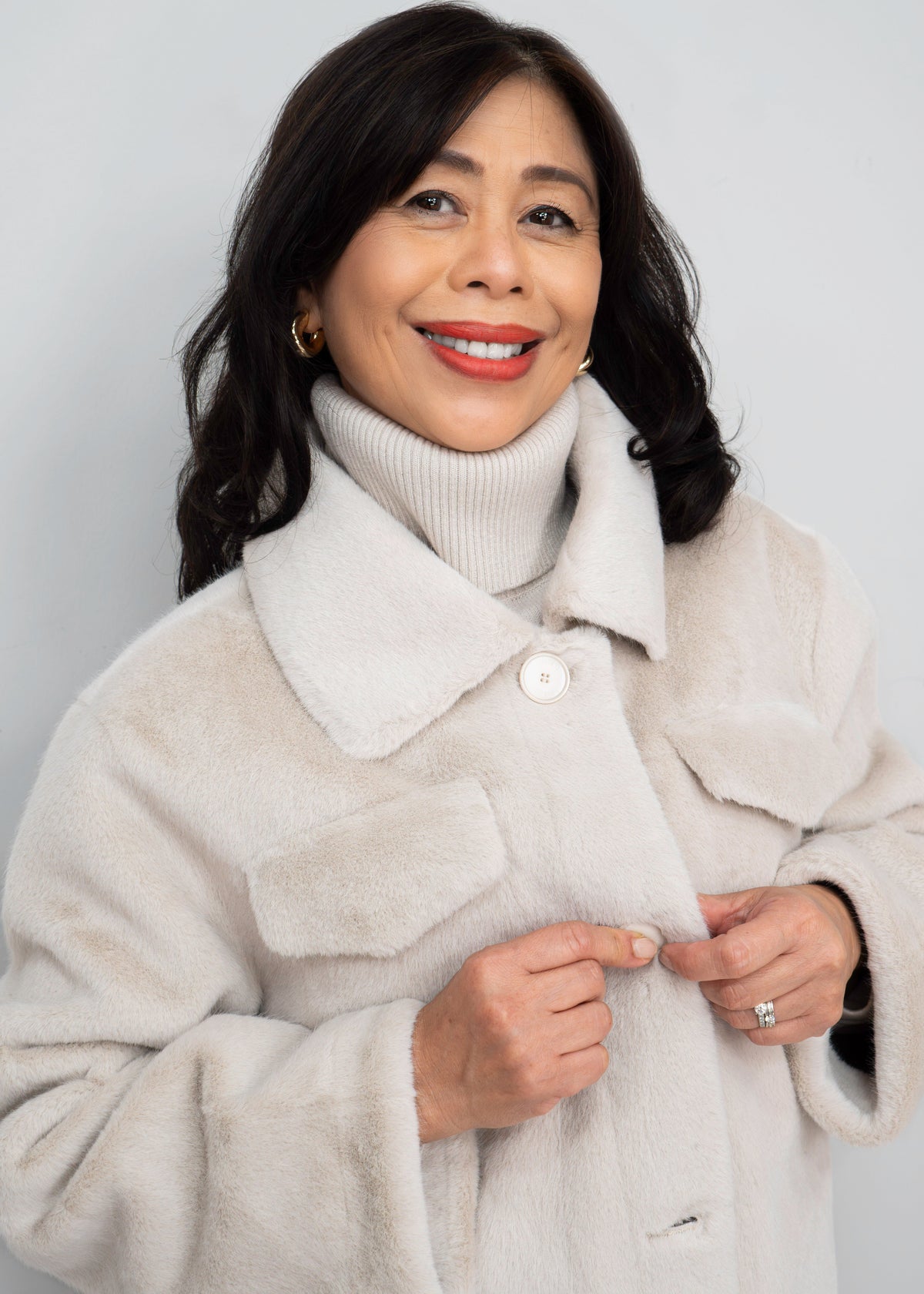 Herzens - Julia Faux Fur Jacket