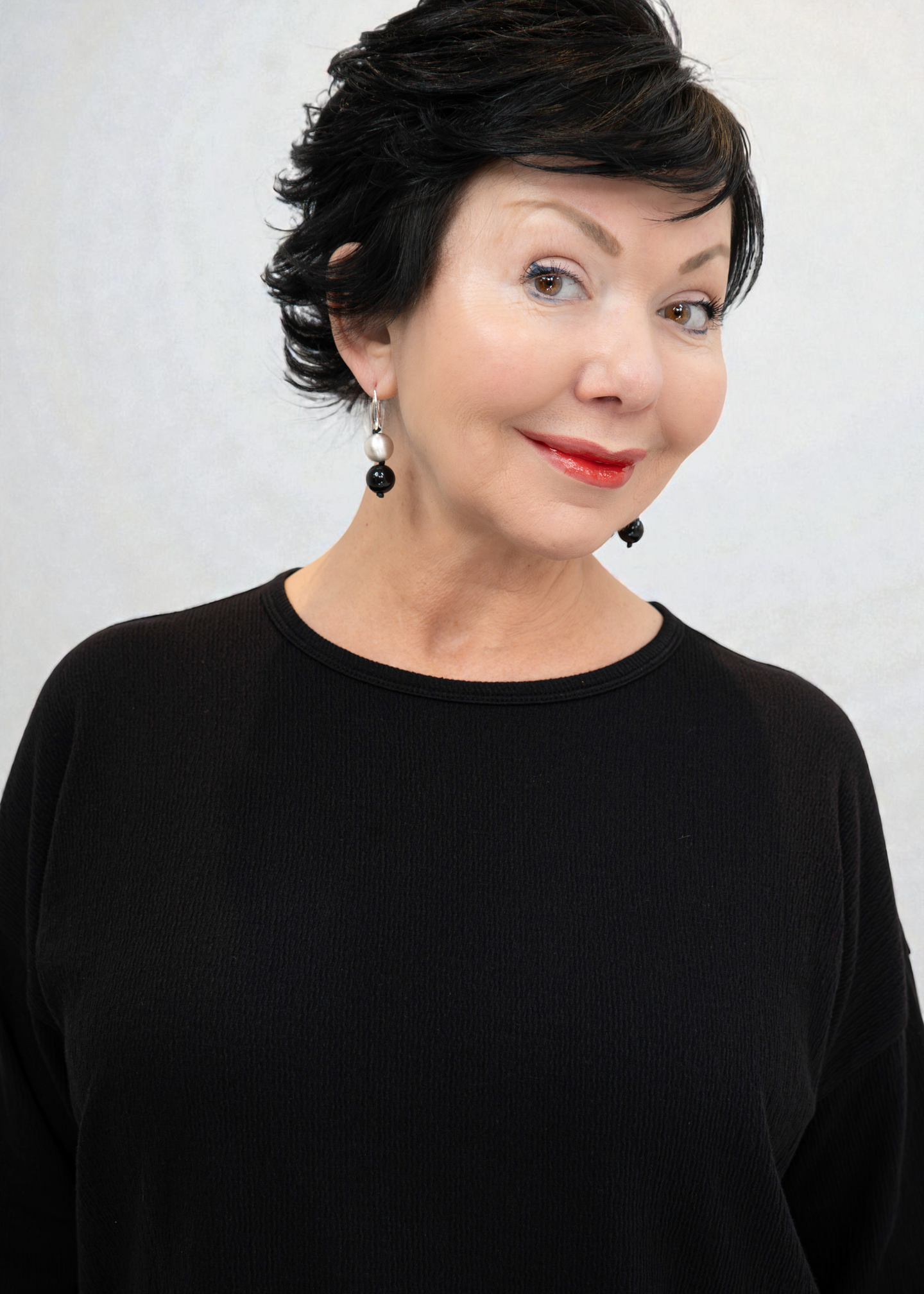 Eileen Fisher - Crew Neck Bracelet Sleeve Top