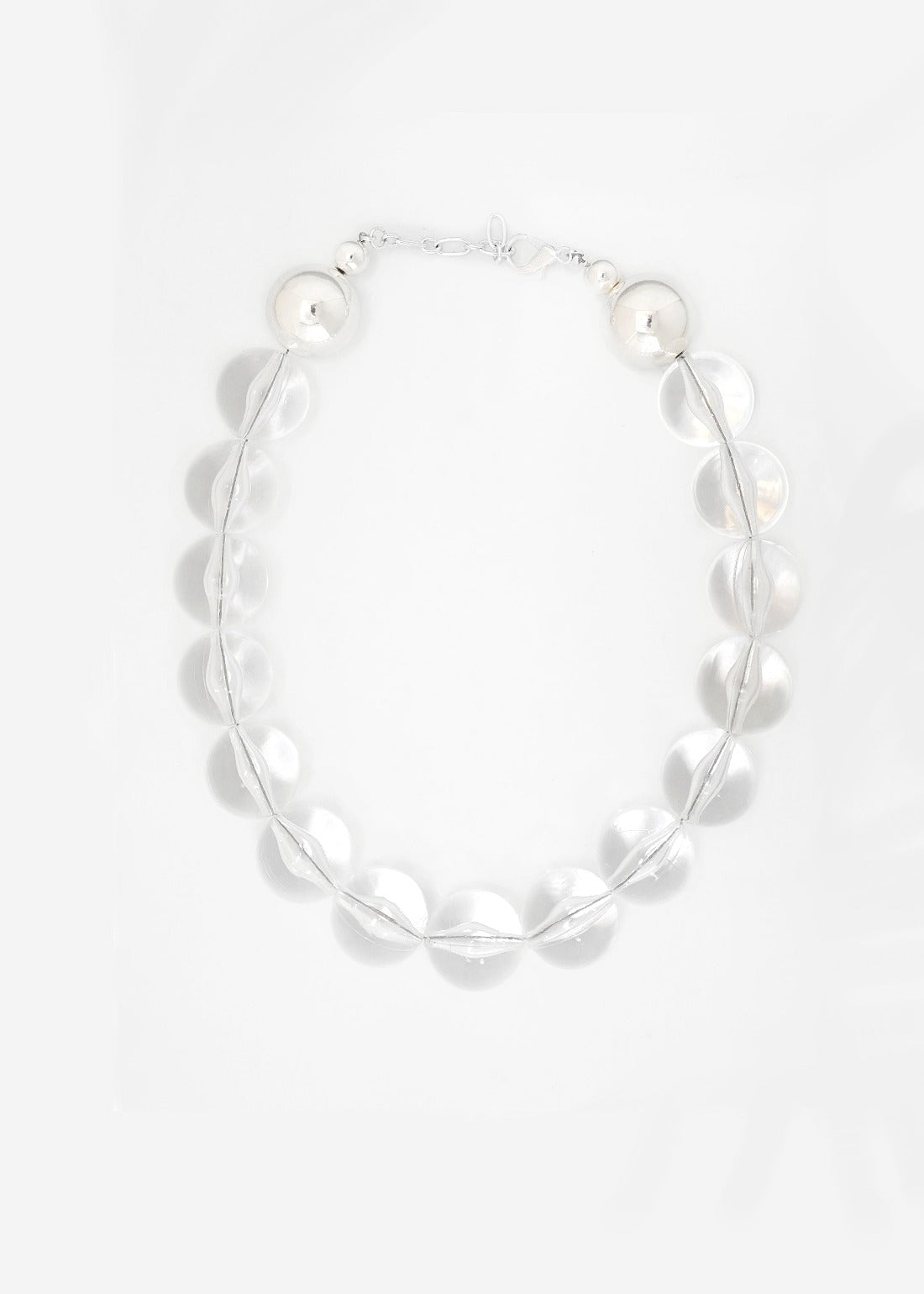 Merx - Clear Beaded Necklace