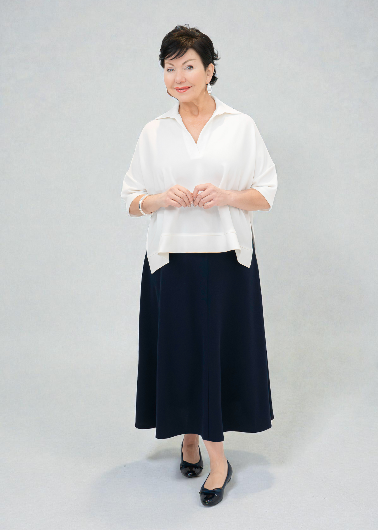 Shepherd's - Crepe A-line Skirt