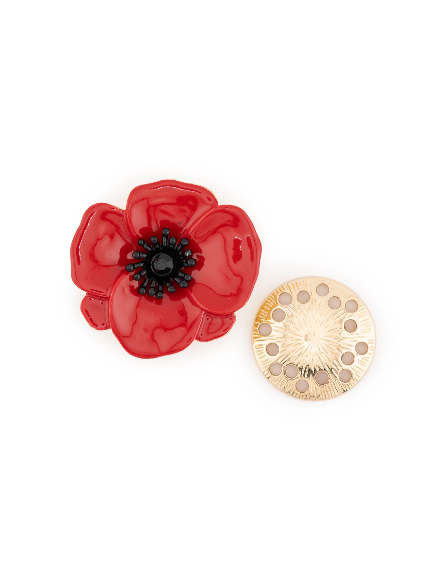 Poppy Brooch