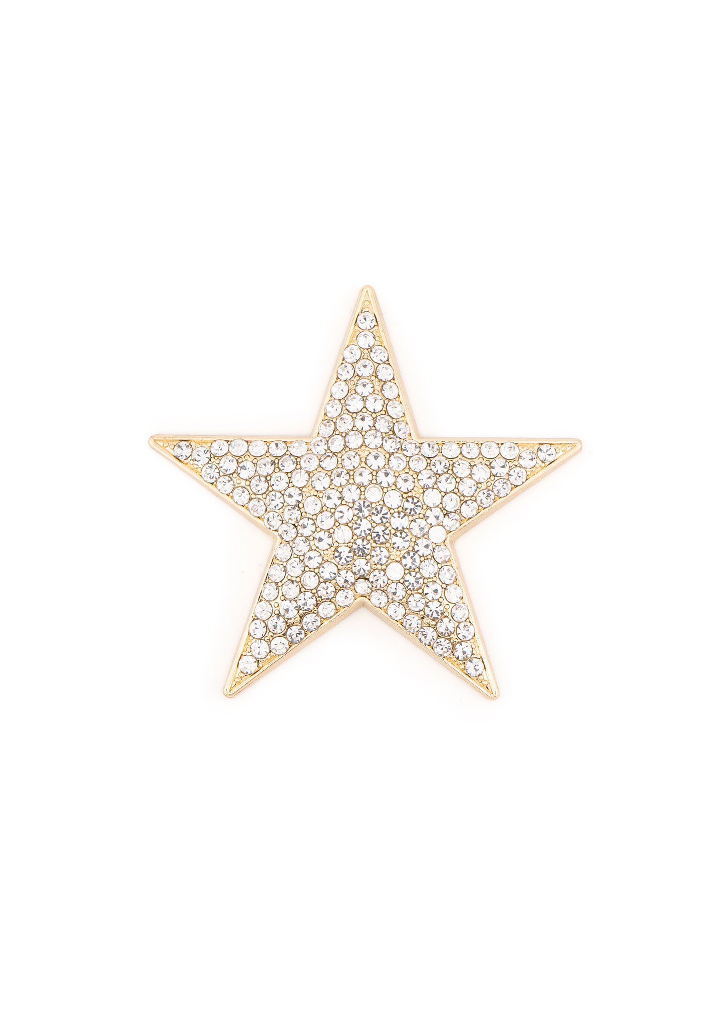 Crystal Star Brooch