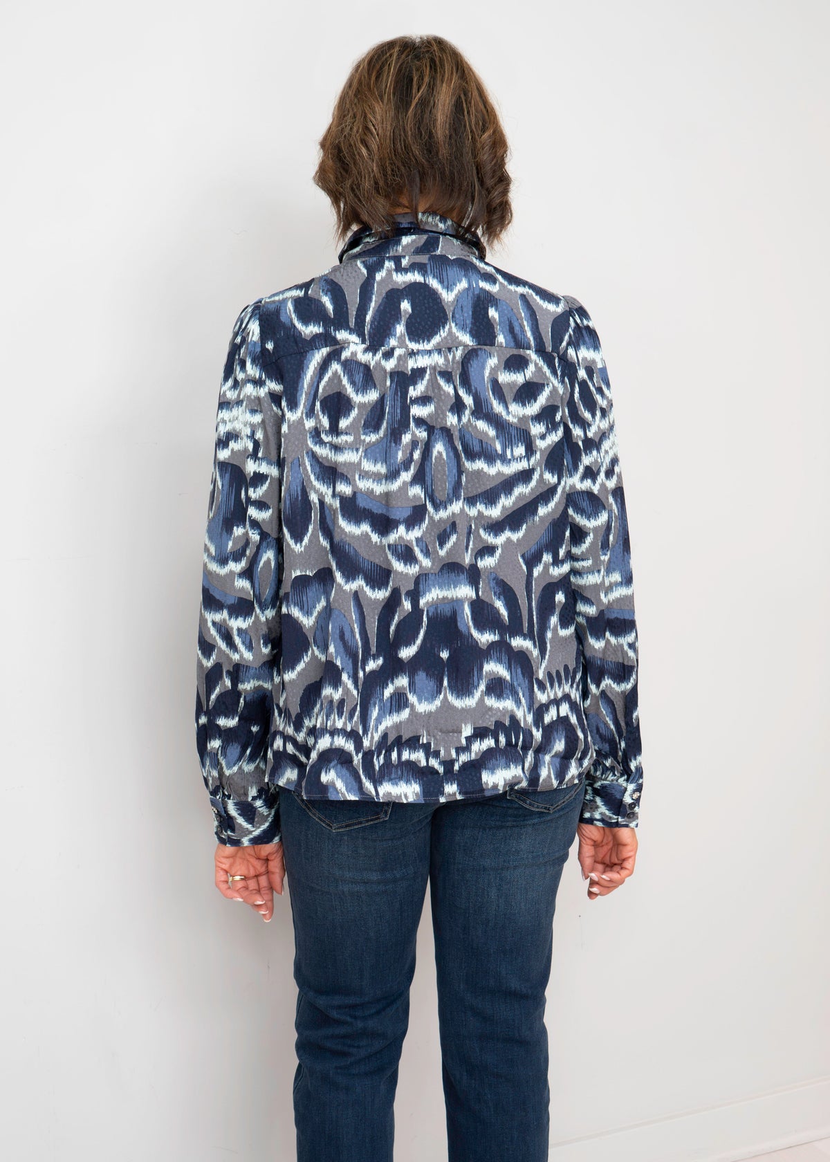 Yest - Ussia Warm Grey Blouse