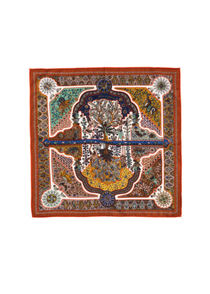 Mosaic Garden Reversible Scarf