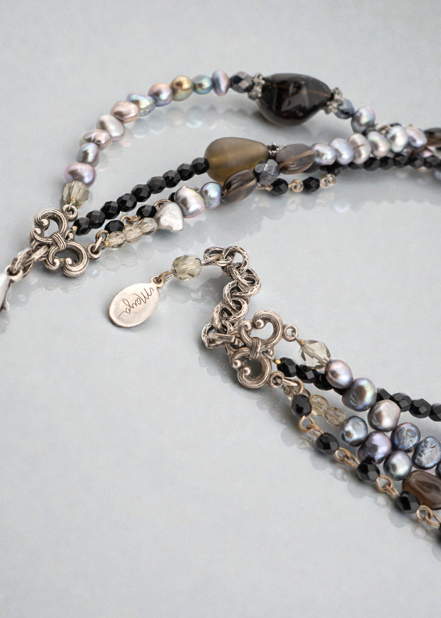 Pre-loved - Maya Pearl Multi-Strand Statement Necklace