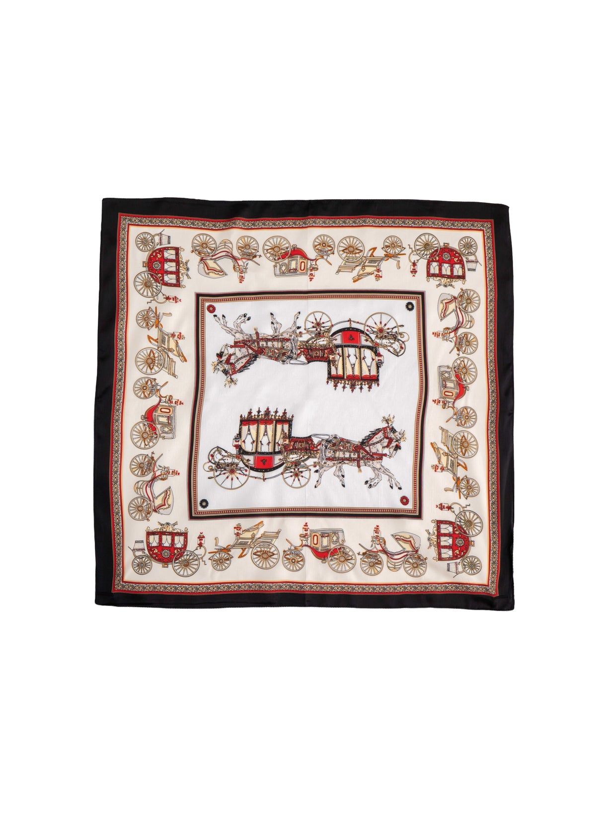 Carriage Parade Silk Scarf