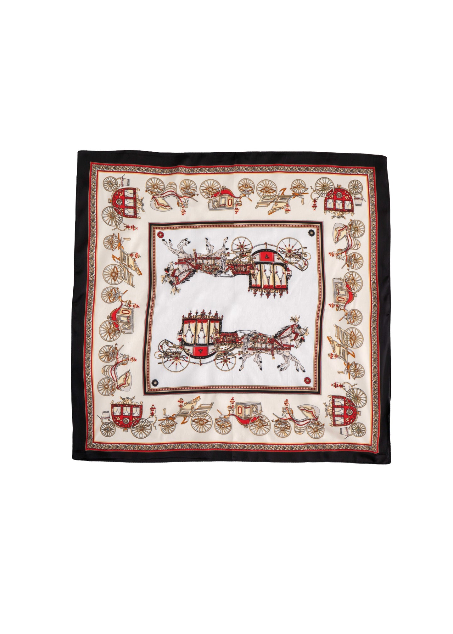 Carriage Parade Silk Scarf