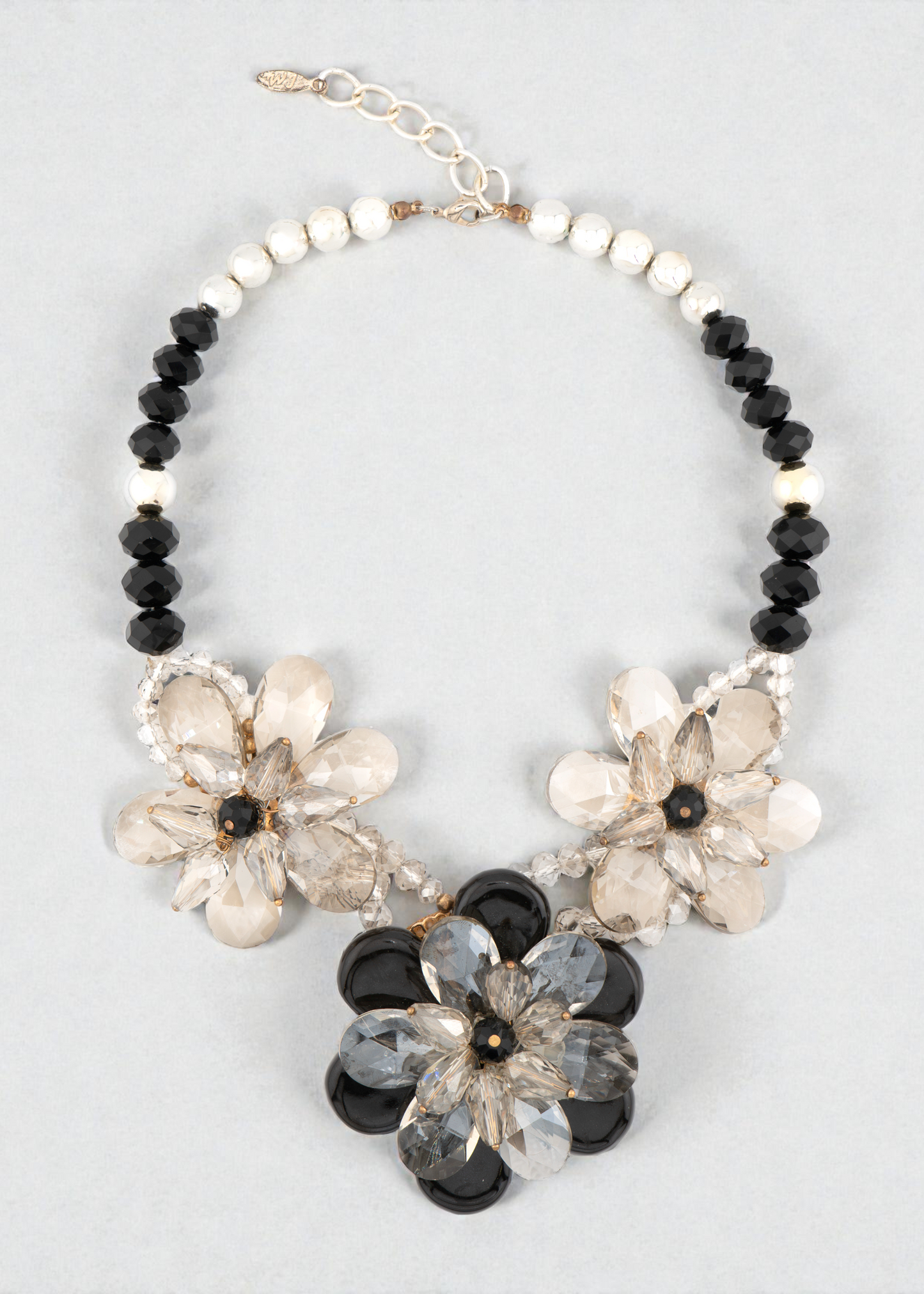 Pre-loved - Crystal Flower Necklace