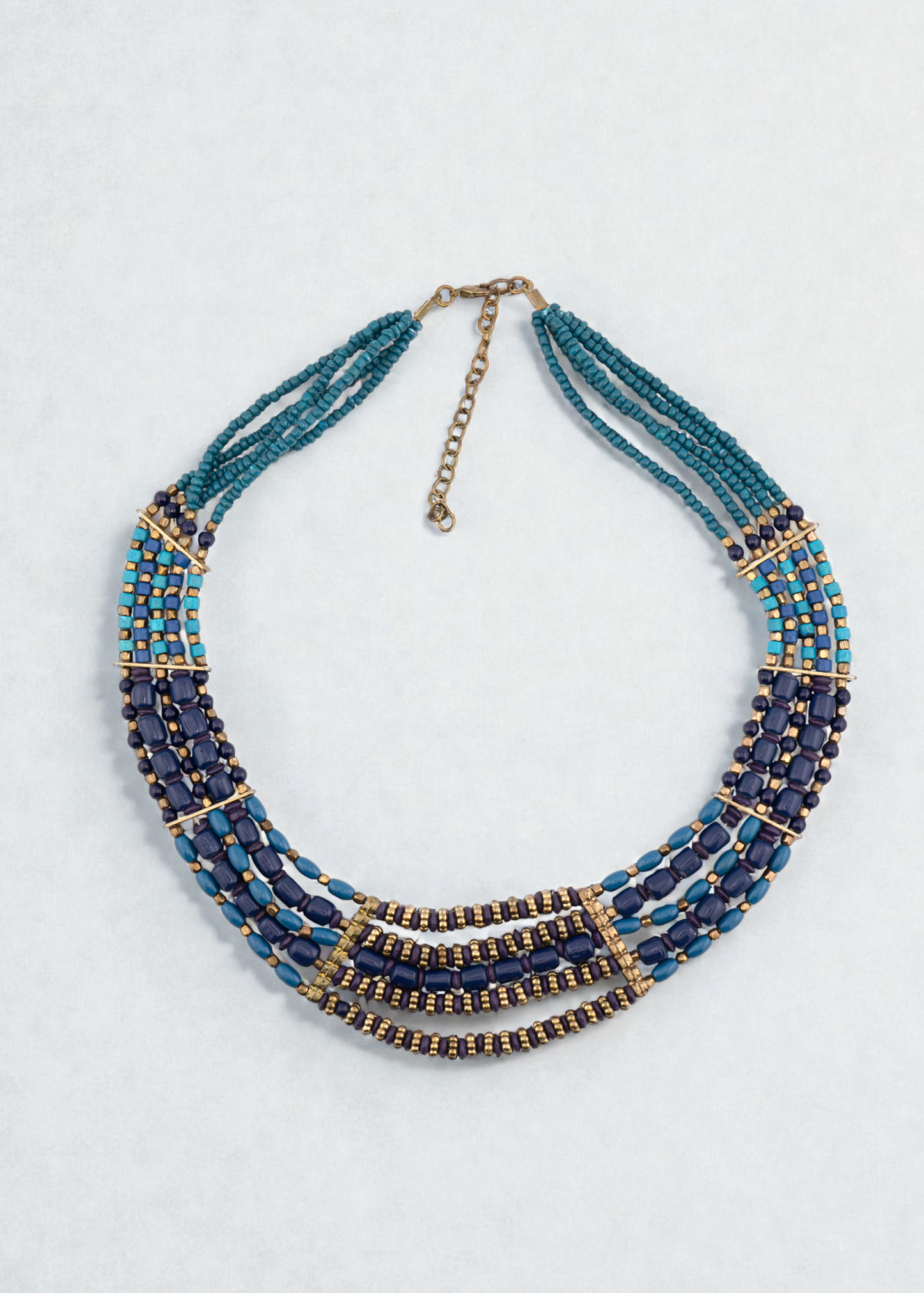Pre-loved - Beaded Bib Necklace