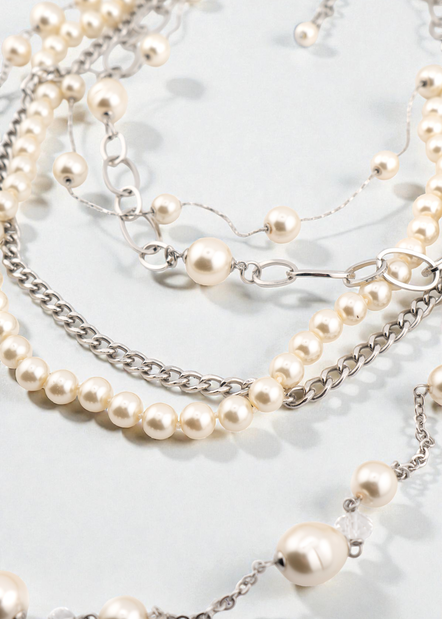 Pre-loved - Multi Strand Pearl Necklace