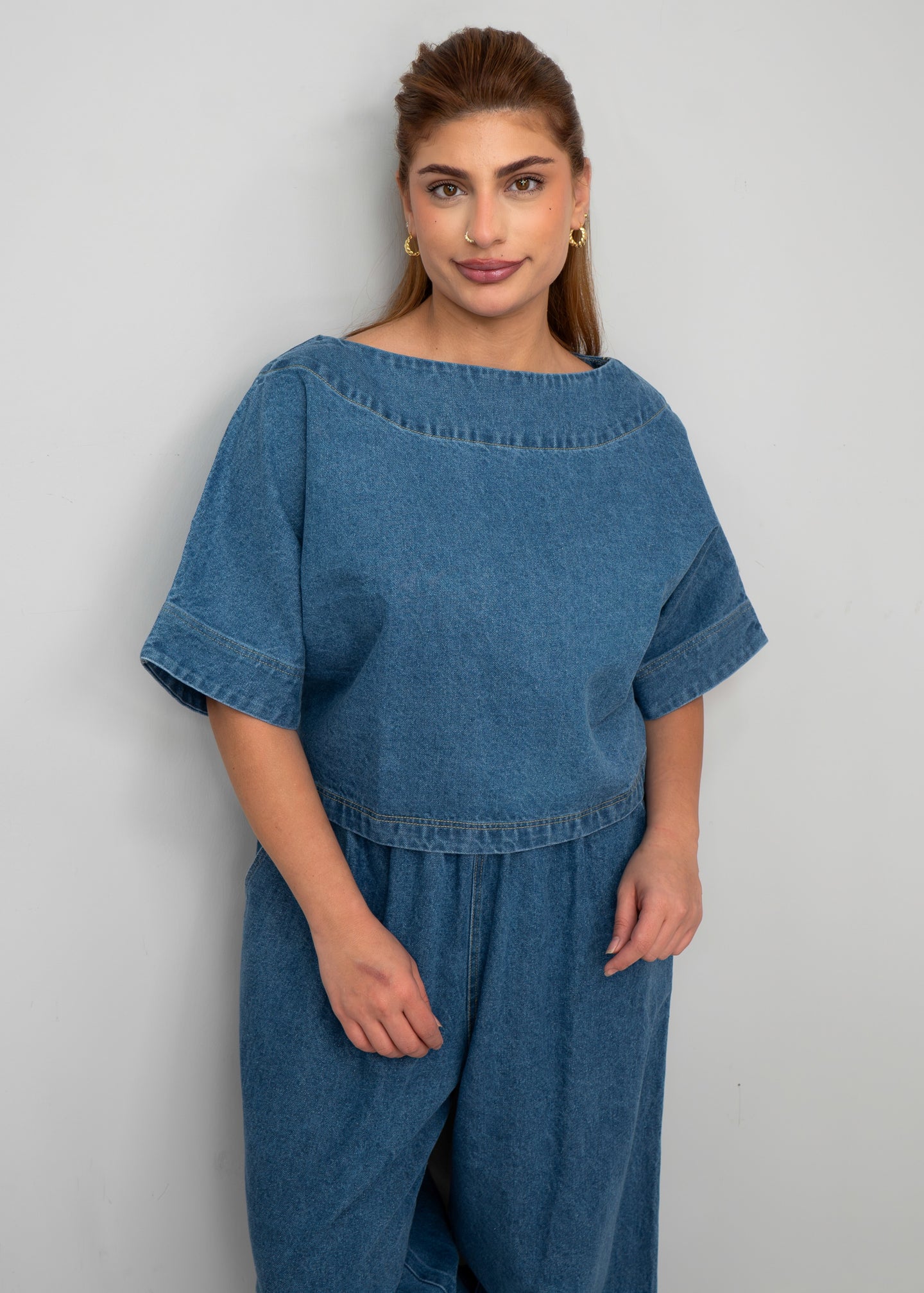 Pokoloko - Denim Boat Top